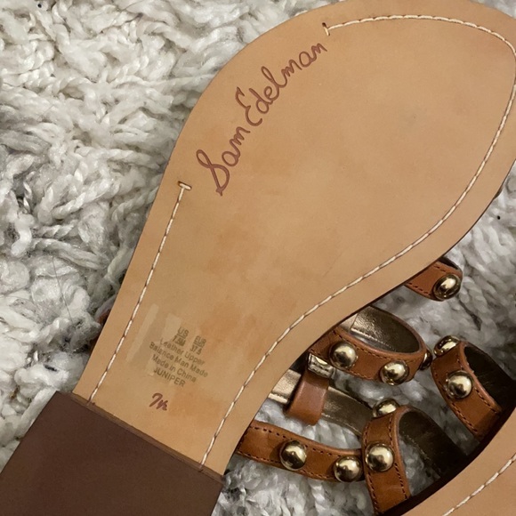 Sam Edelman | block heel studded sandal NWT - Picture 7 of 9